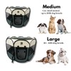 BeanJo Pet Supply Co. Foldable Portable Pet Playpen, Mesh Sides,