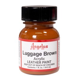 Angelus Acrylic Leather Paint 29.5 ml / Angelus Acrylic Leather Paint 1 oz (Luggage Brown)