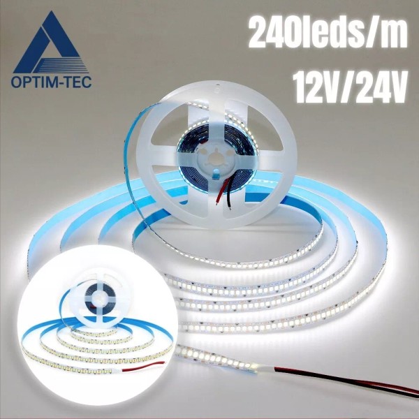 Unbranded 16.4ft PCB LED Strip Light 240LEDs/m Flexible 5m LED