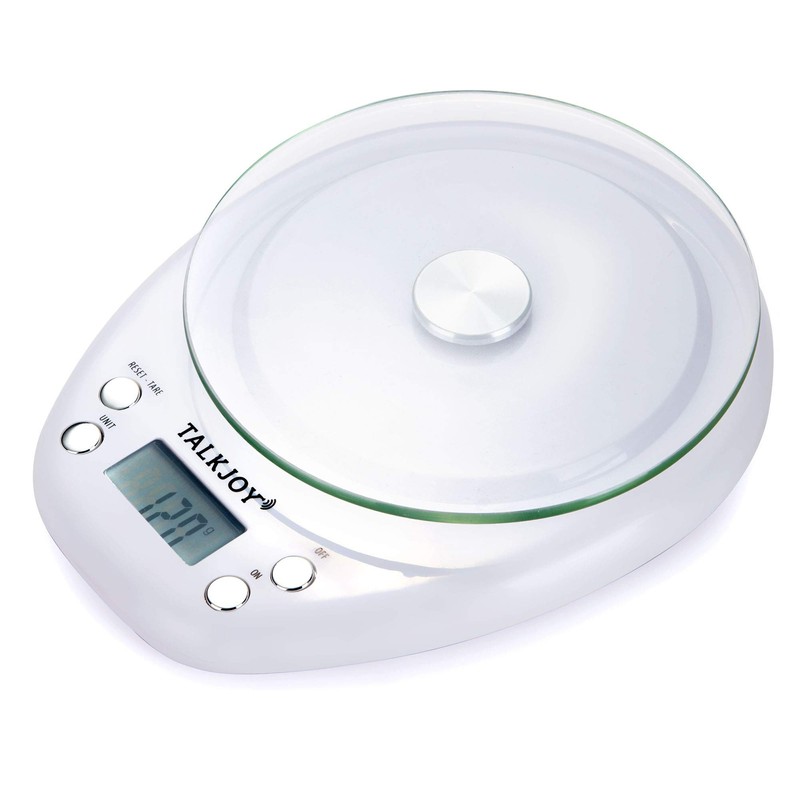 TalkJoy Professional Talking Kitchen Scales Seniors Digital Scales Kitchen Letter