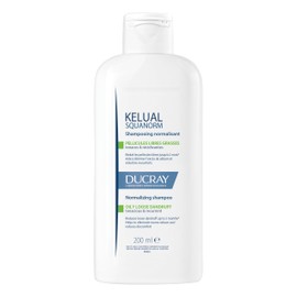 Ducray - Kelual Squanorm Normalizing Shampoo - For Oily Scalp With Probiotic-Science Technology - 200ml