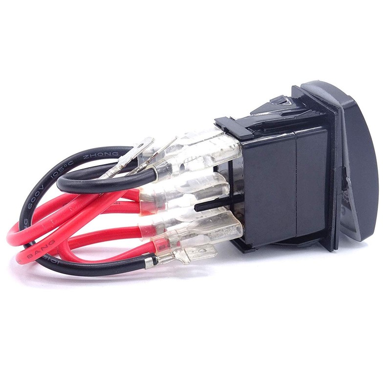 Dasen Rocker Switch 3PCS Laser Sasquatch & Rear & LED