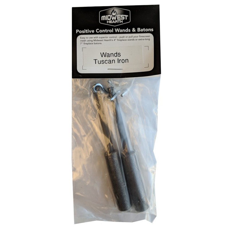 Midwest Hearth Fireplace Screen Positive Control Pulls, Wands, and Batons