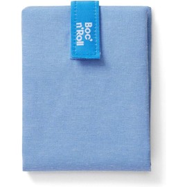 Roll'eat ® - Pack 2 Boc’n’Roll Units | Two Reusable and Washable Sandwich Wrap, BPA-Free Eco-Friendly Food Holder | Boc'n'Roll Nature Blue & Boc'n'Rol Tiles Blue