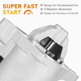 New Starter for Jeep Grand Cherokee 1999 2000 2001 2002 2003 2004 4.7L, 410-48206 SMT0316 19012 17699 M0T91181
