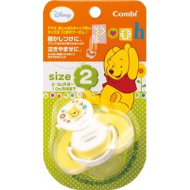 Combi Teteo Winnie the Pooh Pacifier with Cap Size 2