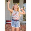 Matilda Jane Popsicle Stand Tank Pick Up Game Shorts Size