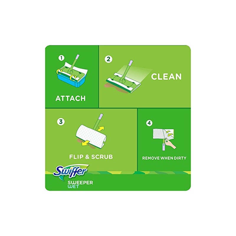 Swiffer Sweeper Wet Mopping Cloth Refill - Lavender Vanilla &