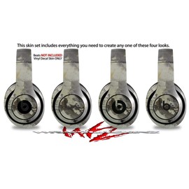 Skin Decal Wrap Works with Beats Studio 2 and 3 Wired and Wireless Headphones Marble Granite 04 Skin Only Headphones NOT Included