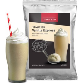 Cappuccine Vanilla Express Frappe Mix, 3 Pound (Pack of 1)