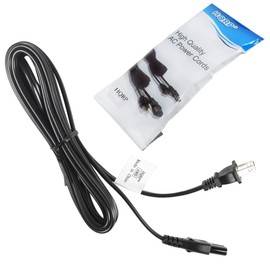 HQRP AC Power Cord Compatible with Roland XP-30 XV-88 Synthesizer Keyboard Mains Cable, UL Listed