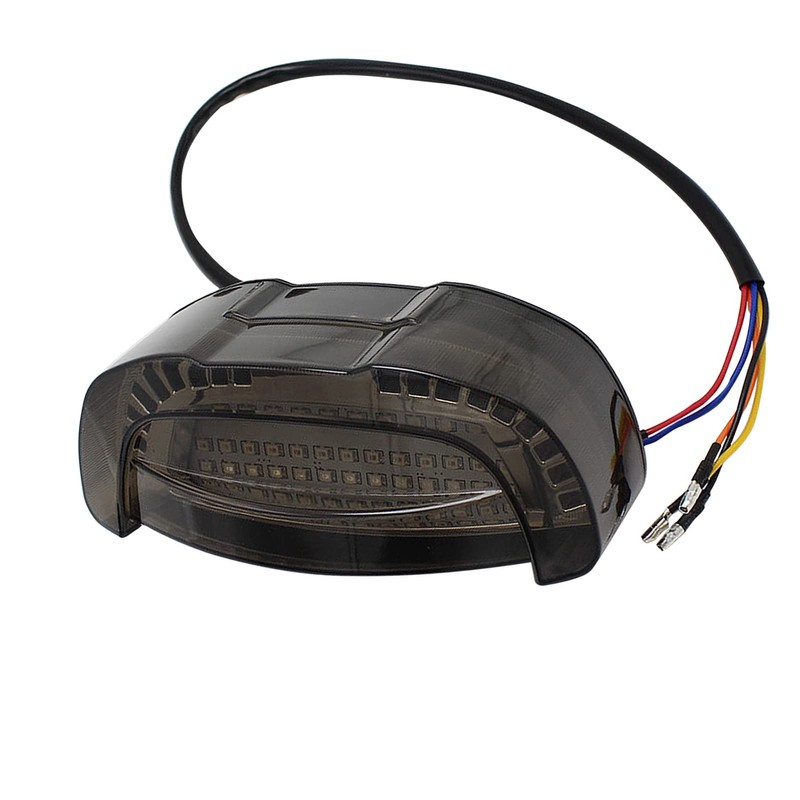 Anki HappiGo ANKIA 12V Universal LED Motorcycle Integrated Brake Tail