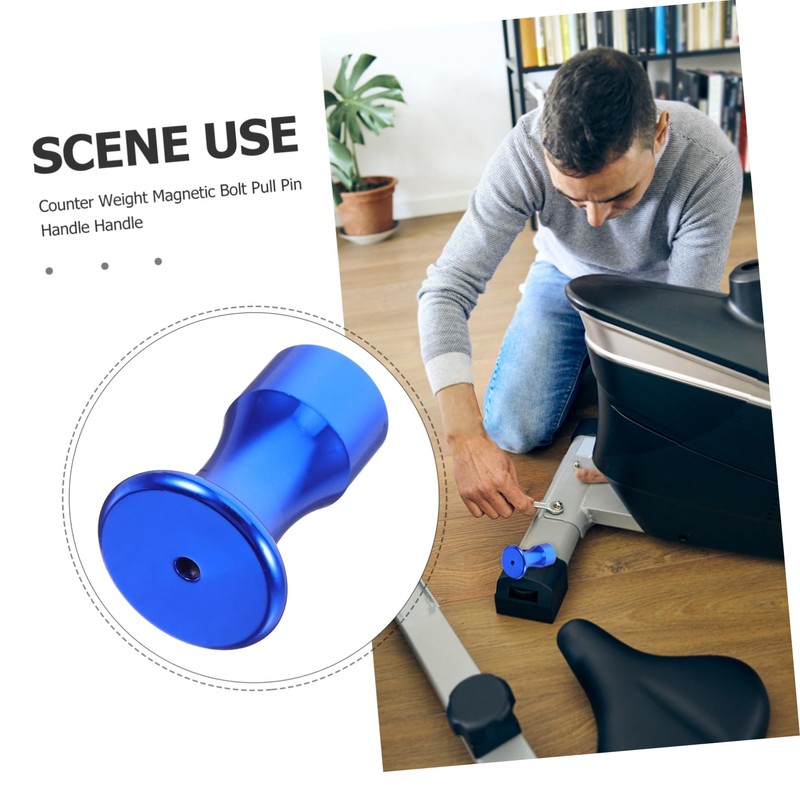 WHAMVOX Aluminium Alloy Magnetic Weight Stack Pin Knob for Gym