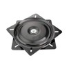 Lheng 8 Inch Black Heavy Duty Painted Square Turntable 360