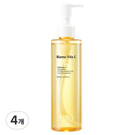 Uike Biom Vitacy Brightening Cleansing Oil, 4 pieces, 200ml / 유이크 바이옴 비타씨 브라이트닝 클렝징 오일, 4개, 200ml