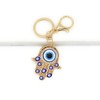 Jasimkiss Evil Eye Keychains Hamsa Hand keychains Protection Charm Key