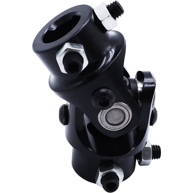 1 PC SHLPDFM Single Universal Joint Black Powder Coated 3/4"