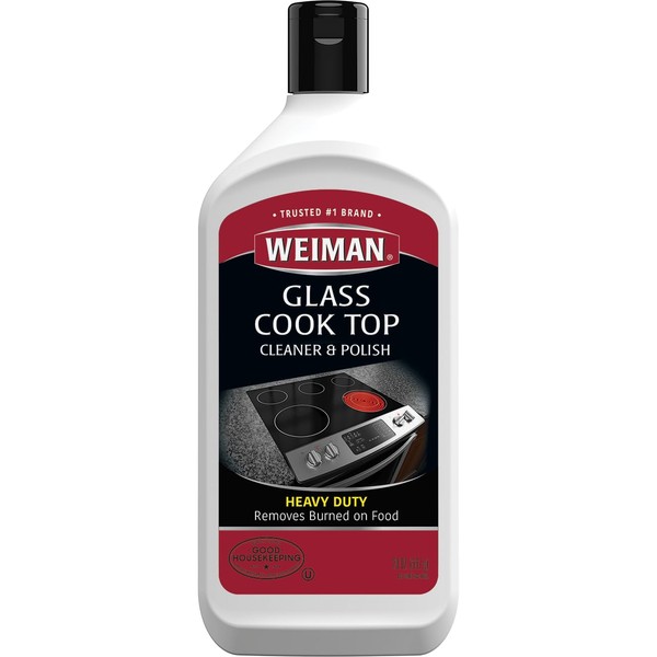 Weiman Ceramic and Glass Cooktop Cleaner and Polish - 20 Ounce - Shines and Protects Glass and Ceramic Smooth Top Ranges with its Gentle Formula