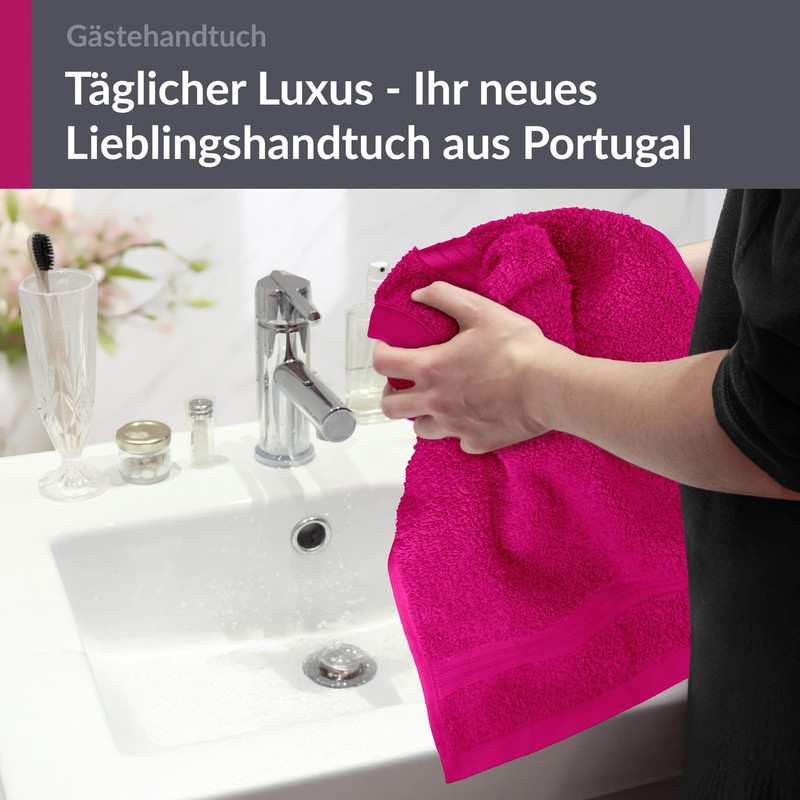 Lashuma Small Guest Hand Towel, 30 x 50 cm, Linz