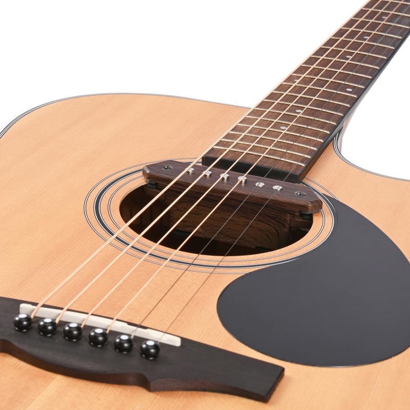 Acoustic Guitar Pickup Hole Free Volume Tone Control Dual Coil