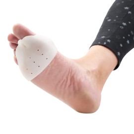BIOS Living Gel Ball of Foot Cushions, 1 Pair, Ultra-Soft, Flexible, Shock-Absorbing, Helps Reduce Discomfort from Blisters, Calluses, and Bunions, Fits Both Right & Left Feet