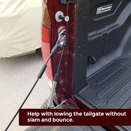 Struts de choque para puerta trasera 43301 para Dodge Ram 1500, 2019-2022 RAM 1500 Classic, 2010-2022 RAM HD 1500 2010-2022 RAM HD 1500 2500 3500 Silver Vepagoo