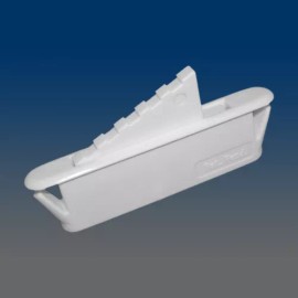 VISION INDUSTRIES Set of 6 WHITE WINDOW SASH VENT STOPS 1711