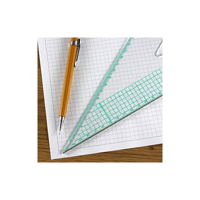 A4 Graph Paper 5mm 0.5cm Squared Cartesian - 30 Loose-Leaf