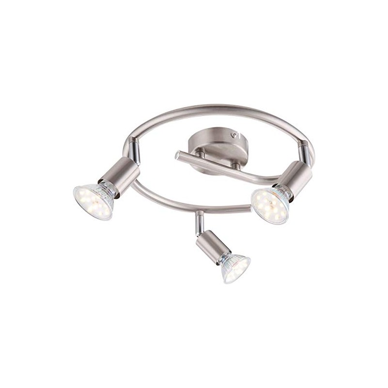 Globo Round Bar Nickel Spotlight 57991-3, Chrome