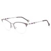 Carolina Herrera Eyeglasses CH 0038 KTS Grey Violet