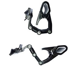 Adjustable Copy Holder Clip – Flexiable Docments Holder - Handy Artist Supplies Holder Canvas Clamp,Pack of 2 (Black)