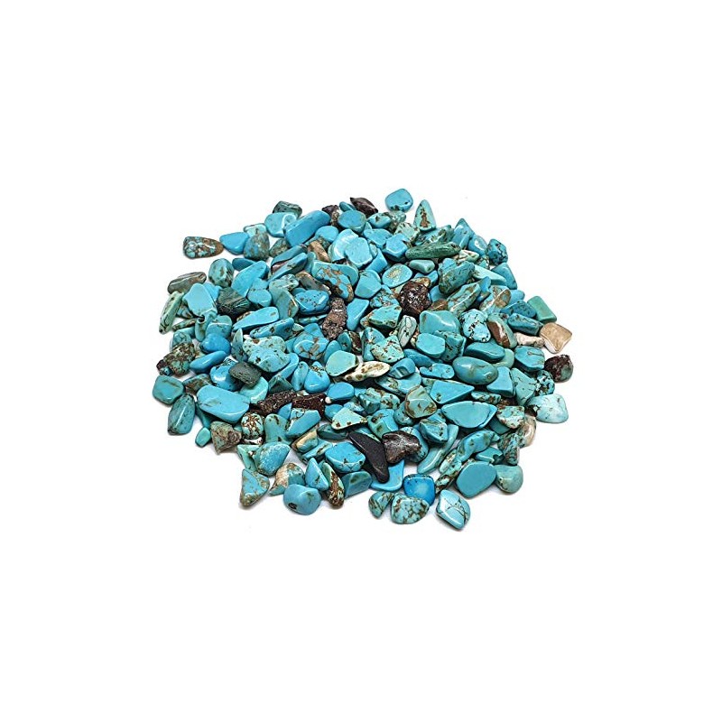 Perlin - Pack of 1000 Turquoise Gemstone Beads 4 mm
