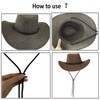 4pack Elastic Hats Removable Chin Cord, With Removable Chin Strap