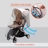 Bemece Stroller Rain Cover, Universal Stroller - Waterproof Windproof Travel