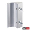 SOTECH Balcony Door Handle Seja II Aluminium Silver Coloured 85