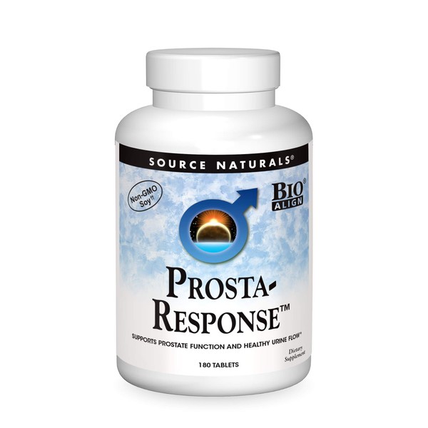 Source Naturals Prosta-Response - Supports Prostate Function and Healthy Urine Flow - 180 Tablets