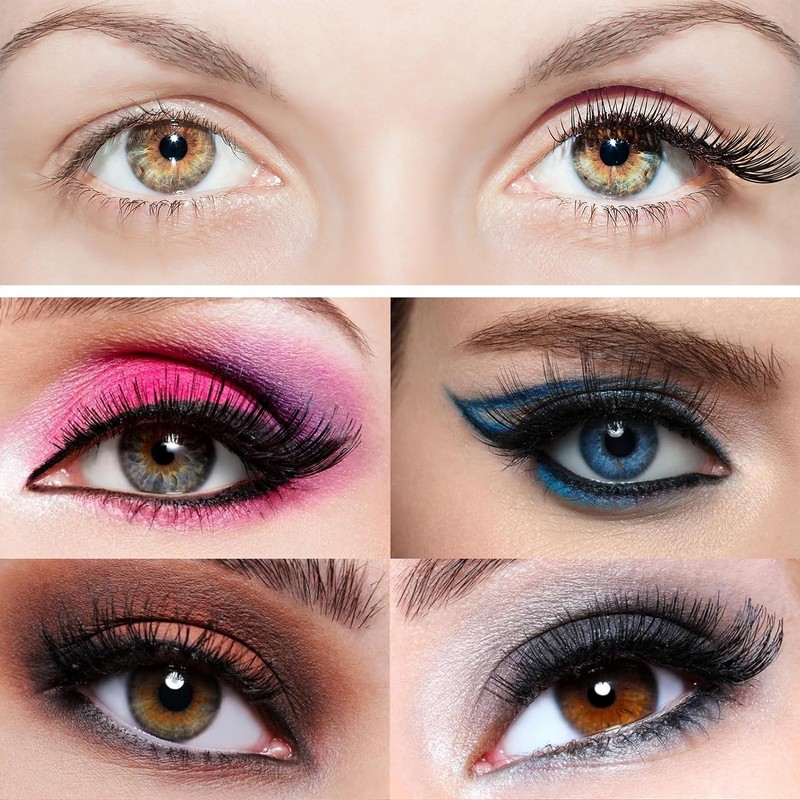 Magnetic Eyelashes, 3D Magnetic Eyelashes with Pliers, Magnetic Eyelashes without