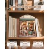CUTEBEE Book Nook Kit - DIY Dollhouse Houses, Miniature House
