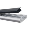 Vandrabase Inner Track Coverage L-Track Dust Protector, 2m/6.56ft Rubber Cover,