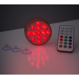 PRECORN Waterproof LED Light for Aquarium, Garden, Bathtub, Decoration, etc. Pool Lighting, LED Underwater with 13 LEDs