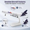 Nhemeylp Plane Model, 1:300 Diecast Aircraft Airplane Model, 20cm, MD-11