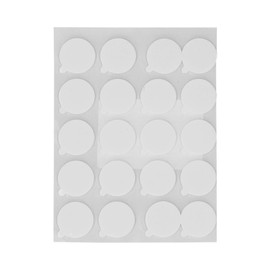 10 Set Double Sided Sticky Dots with Ear Round Putty Sticky Tack Adhesive 20mmx2mm Dots