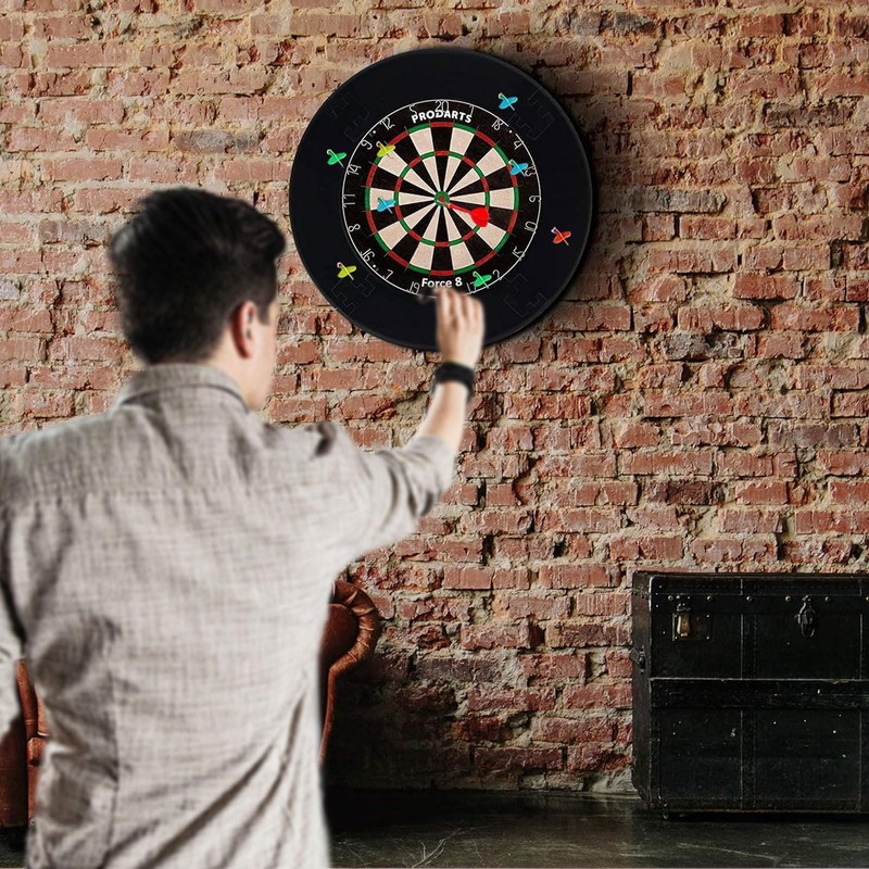 Bocguy Dartboard Protective Ring, Surround Dartboard, Dartboard Border, Dart Wall