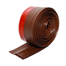 HUJYO 39" Door Draft Stopper for Bottom of Door,Under Door Sweep for Exterior & Interior Doors, Blocker Noise Cold Air Insulation,Brown