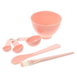 Mikinona All-in-One Facial Mask Tool Kit 6pcs Bowl Sets Bar Spoon and Brush Non-Toxic for Women Girls