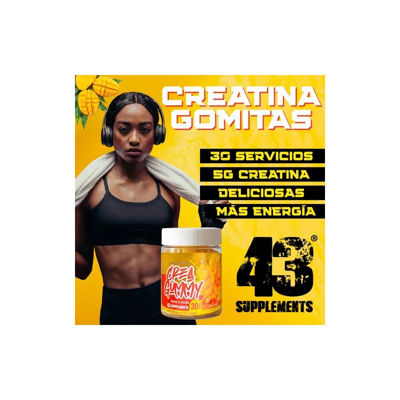Cla Ácido Linoléico Redline 500mg Creatina En Gomitas