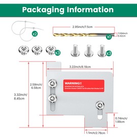 Generator Interlock Kit Compatible with Horizontal Main Cutler Hammer CH Series TAN Breaker ONLY 150 or 200 amp Panels,1 1/2 spacing Between Main and Branch Breaker