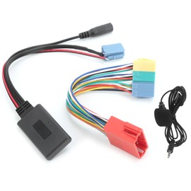 Microphone Adapter Auxiliary Audio Cable Stereo Handsfree Bluetooth 5.0 8Pin Plug and Play