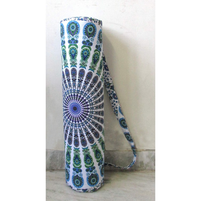 INDIAN CRAFT CASTLE ICC Yoga Mat Bag Carrier Full-Zip Exercise