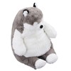 Lovely Stuffed Dog Doll Grey White Decompression Cute Dog Plush